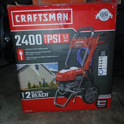 Craftsman 2400 psi pressure washer/Surface Maxx cleaner