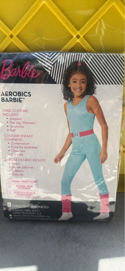 Aerobics Barbie Child Costume X-Small