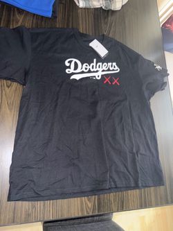 Yoshinobu Yamamoto Los Angeles Dodgers Max90 Men's Nike × KAWS MLB T-Shirt size 2XL black