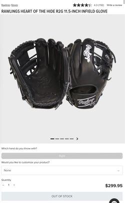 Rawlings Heart of the Hide R2G 11.5" Infield Glove