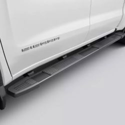 2019-2025 GM Assist Steps, Sierra Or Silverado, Wheel To Wheel, Black