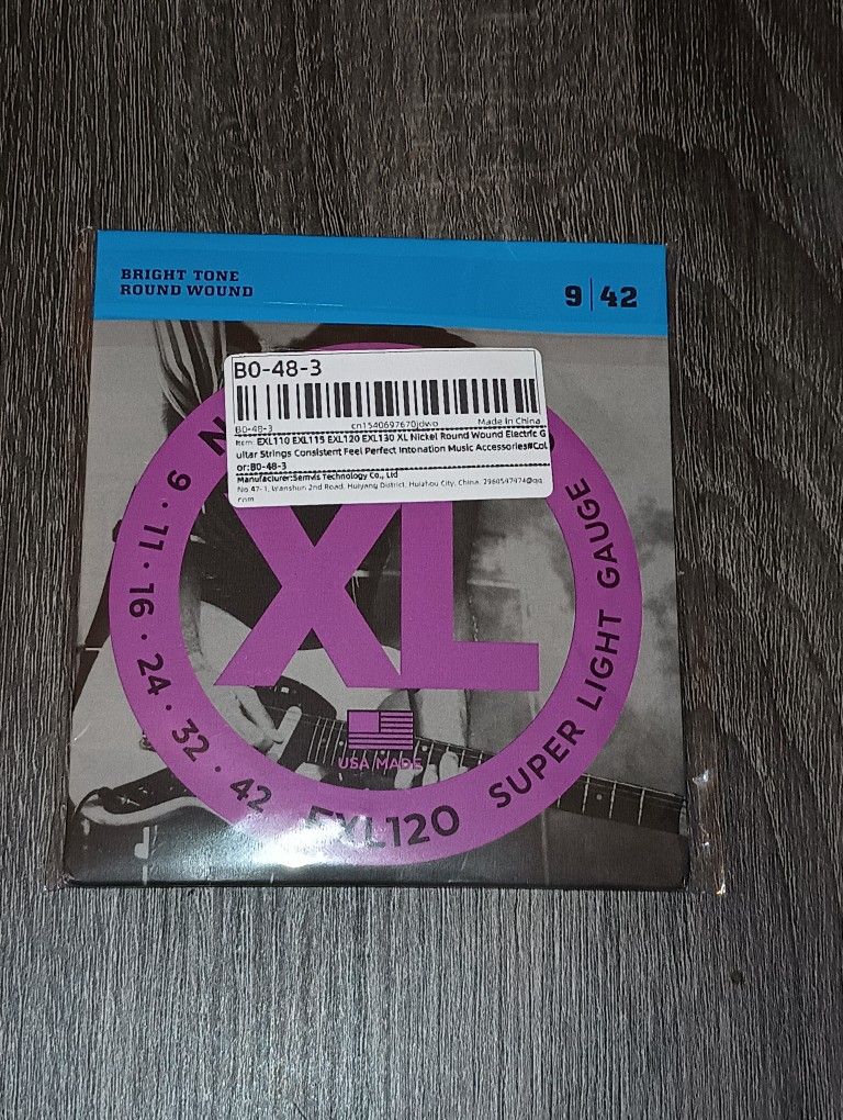 Electric Guitar Strings 
