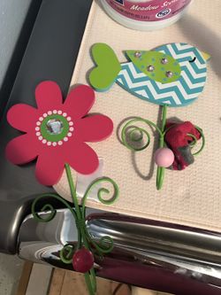 Girls decor coat or towel hangers