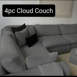 Cloud Dupe Modular Sectional Couch Sofa 