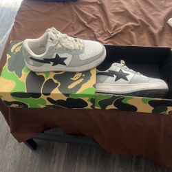 Bape Sta 2.0 Grey/white/black