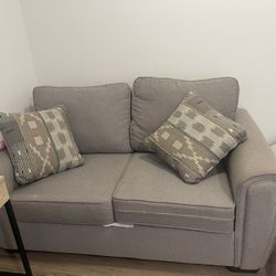 Gray couches 