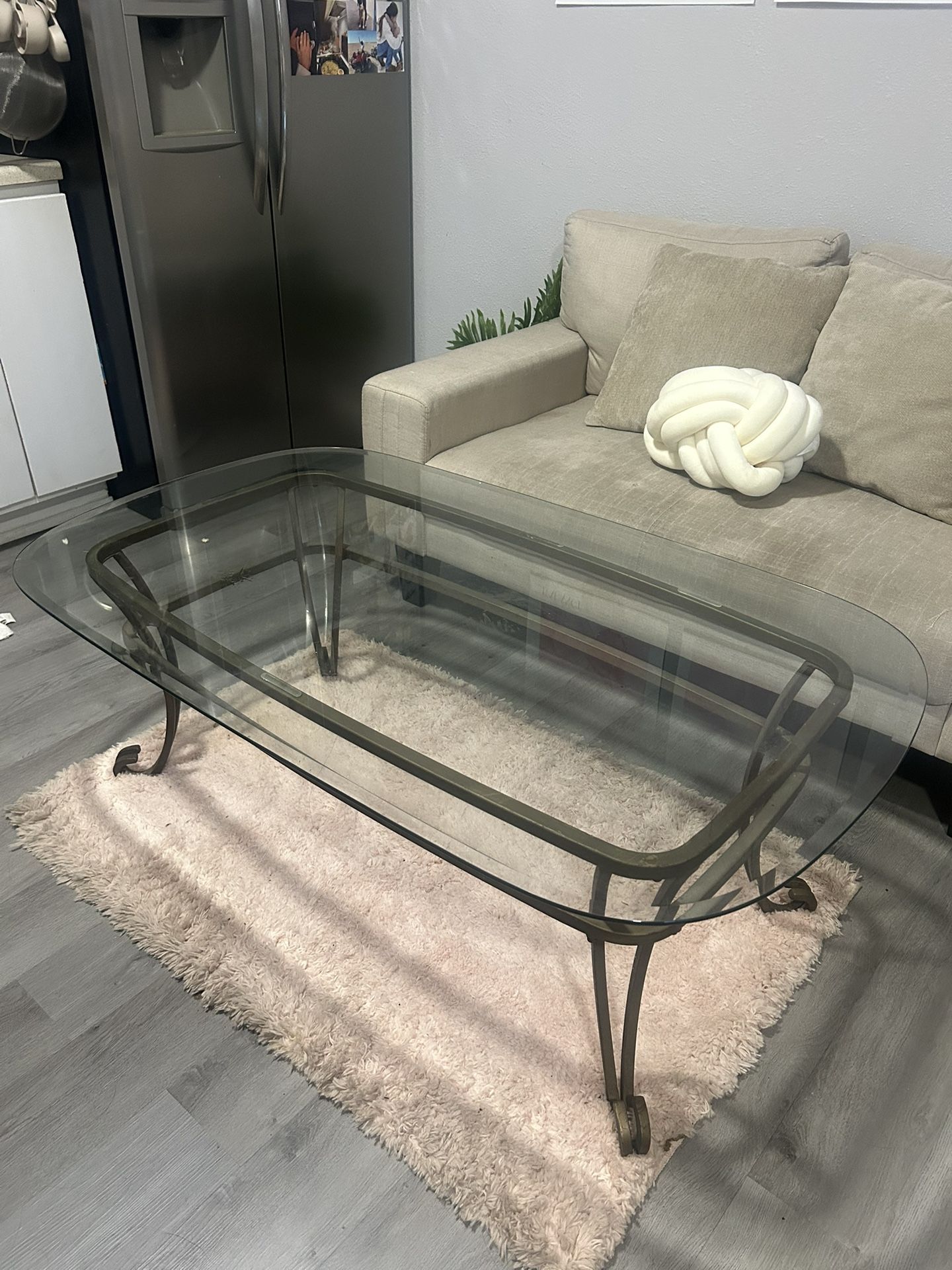 Glass Coffee Table 