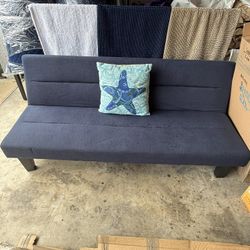 Blue Futon 