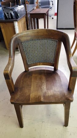 Solid wood chair