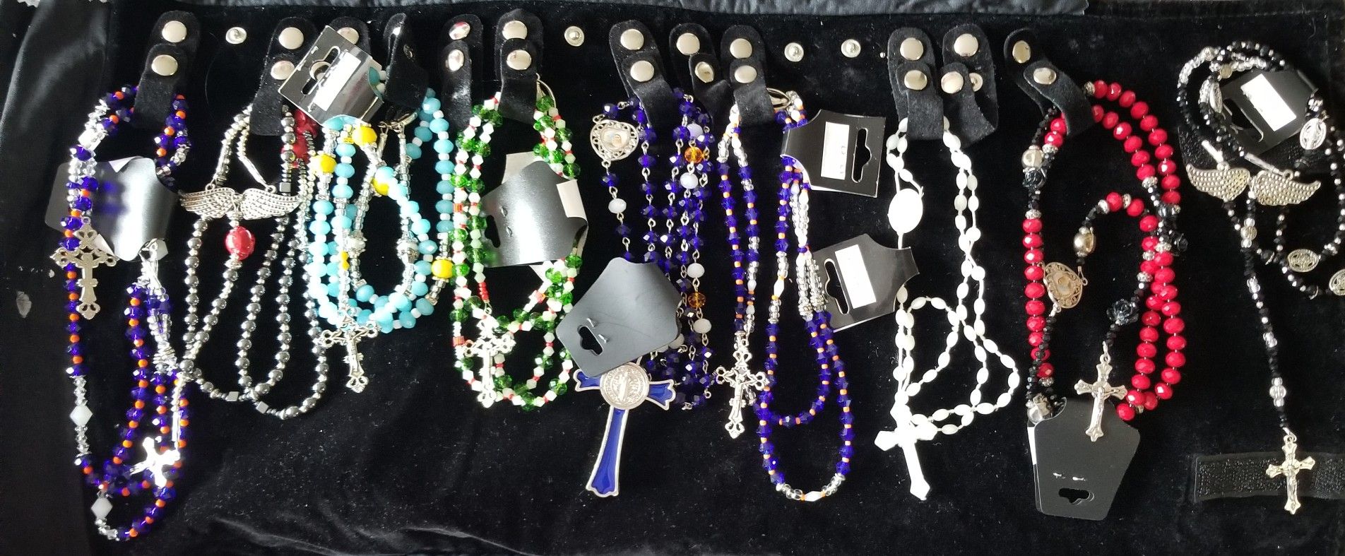 Handmade Rosaries and Rosary Bracelets (anklets)