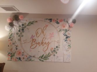 Backdrop BABY SHOWER ect