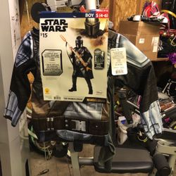 Boy Star Wars Mandalorian Costume 