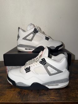 Jordan 4 White Cement 10.5M
