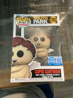 Funko Pop! South Park Cupid Cartman Funko Shop Exclusive 1763 w/ Protector
