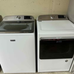 Maytag Washer and electric Dryer 