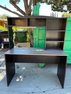 Desk with LED light