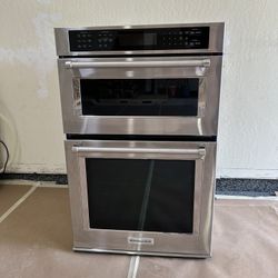 27 in. KitchenAid Microwave and Oven