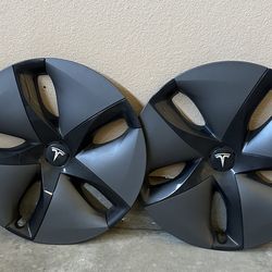 Tesla wheel covers