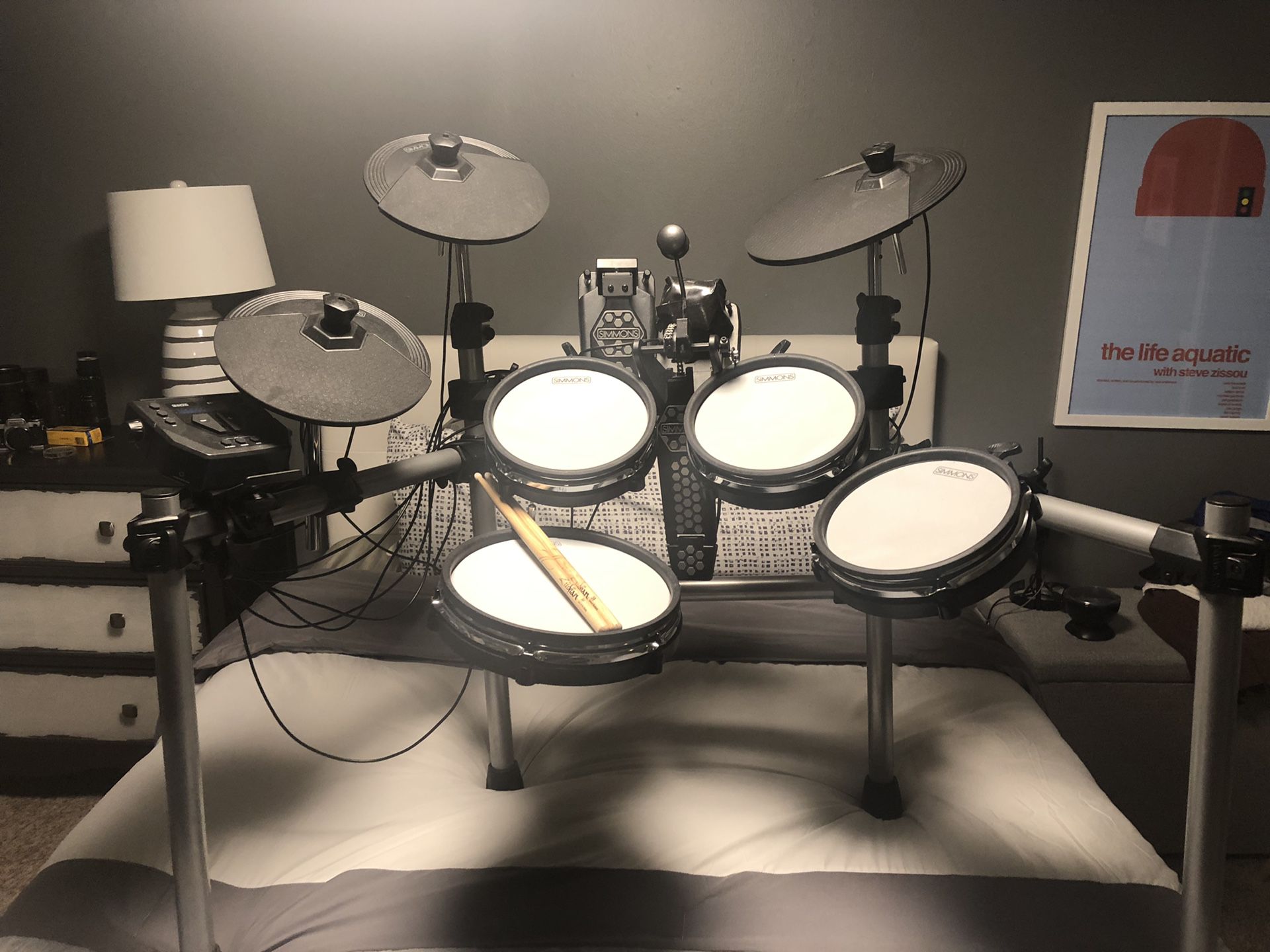 Simmons ssd550 electronic drum set
