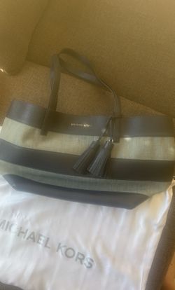 Micheal Kors Denim Tote Bag