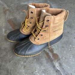 Sorel Men’s Waterproof Duck Boots Size 13
