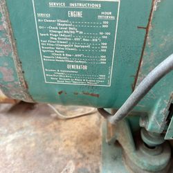 1963 RV Generator 