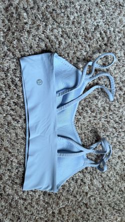 Lululemon XS light blue sport bra