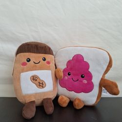 Peanut Butter & Jelly Plushie
