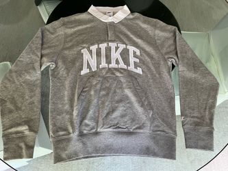 Nike Club Fleece Long Sleeve Rugby Polo