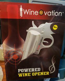 WineOvation Electric Gun Wine Opener