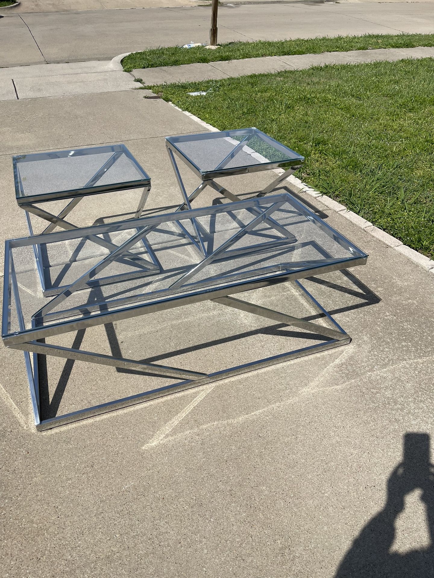 Modern Coffee Tables Set Of 3