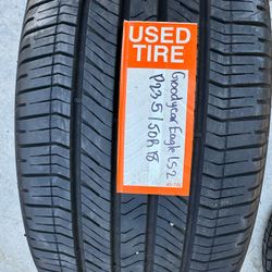(1) GOODYEAR EAGLE LS2 235/50/18 USED LIKE NEW TIRE ONE TIRE ONLY
