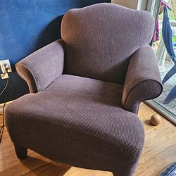 Used Purple Lounge Chair 
