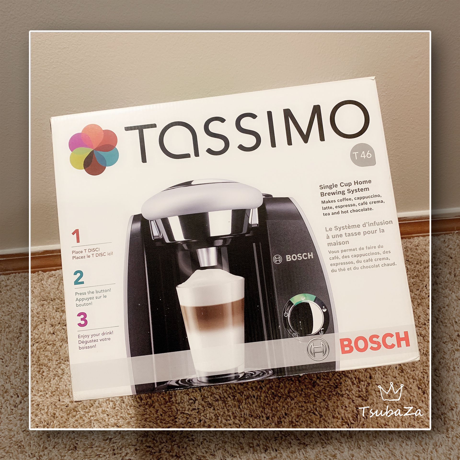 TASSIMO Coffee Tea Machine T46 Keurig