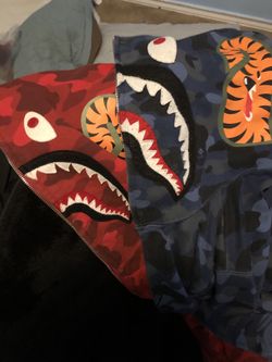 2 bape hoodies