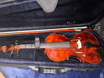 Violin with case