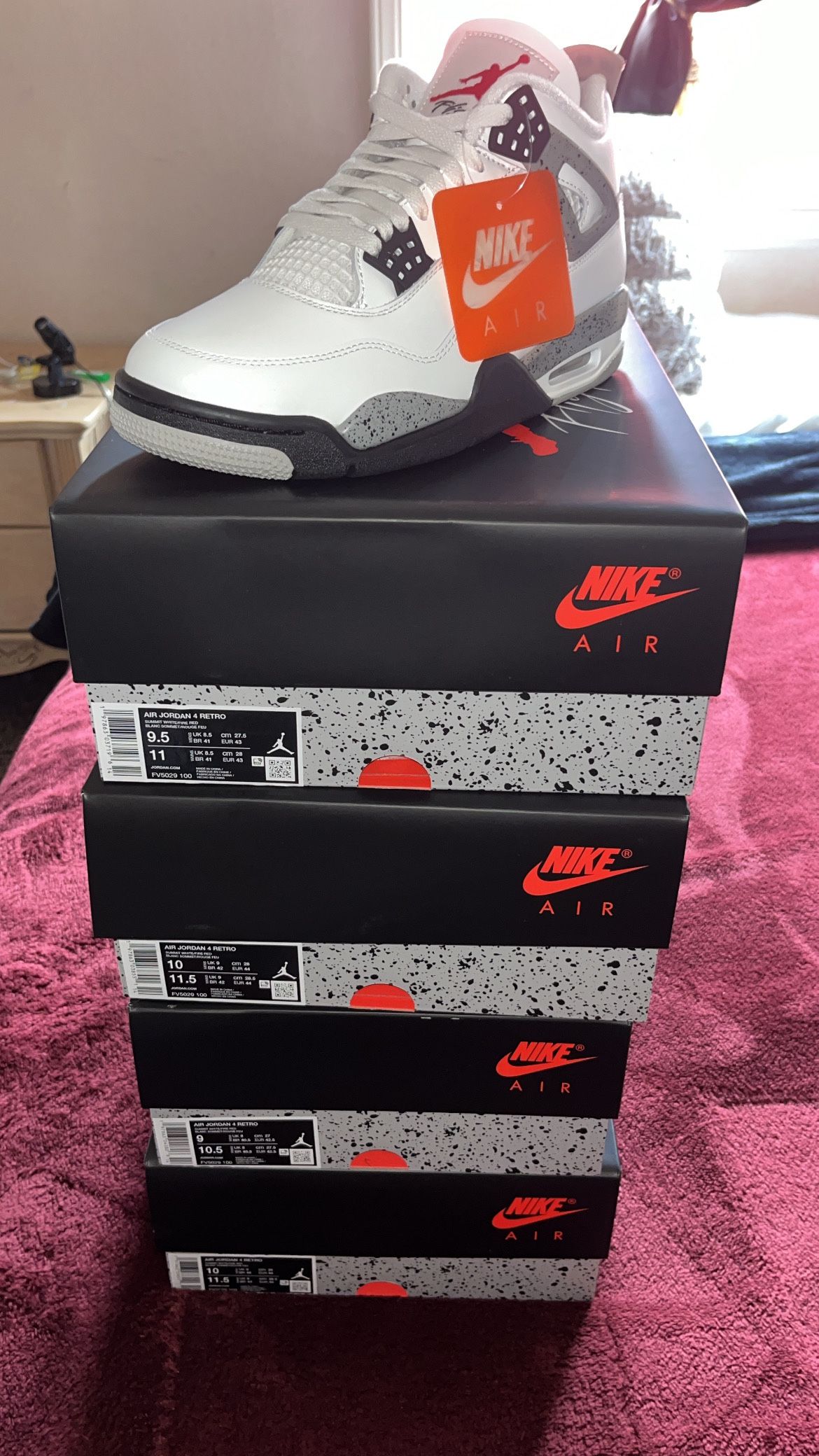 Jordan Retro 4 Cement
