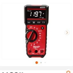 Milwaukee Infrared Temp Gun And Digital Multimeter