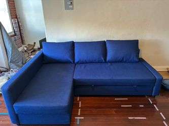 IKEA FRIHETEN Sleeper Sectional 3 Seat with Storage