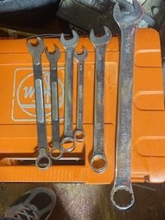 6pcs Craftsman Combination Wrenches.