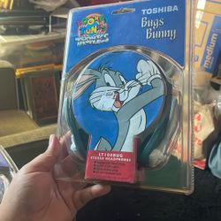 Looney Tunes Tronics, Toshiba, Bugs Bunny Headphones, LT100BUG stereo headphones