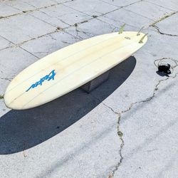 Surfboard 7'4 Becker Midlength Funboard 50L Volume