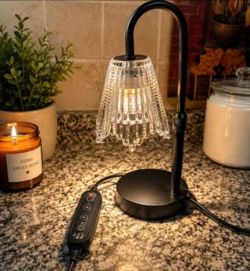 Glass Art Ambience Wax Lamp