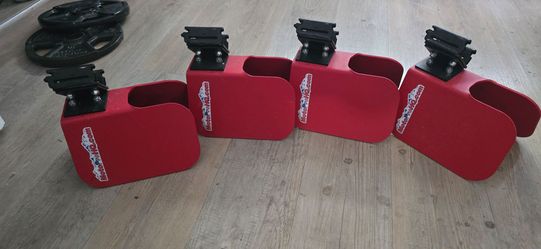 MotoProHQ EZ Chocks for E-Track Wall Systems"