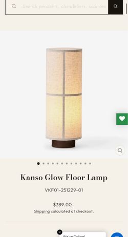 Kanso glow floor lamp