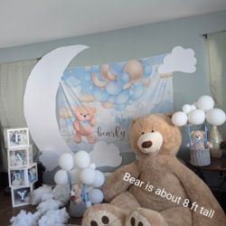 8ft Tall Stuffed Teddy Bear Valentine's