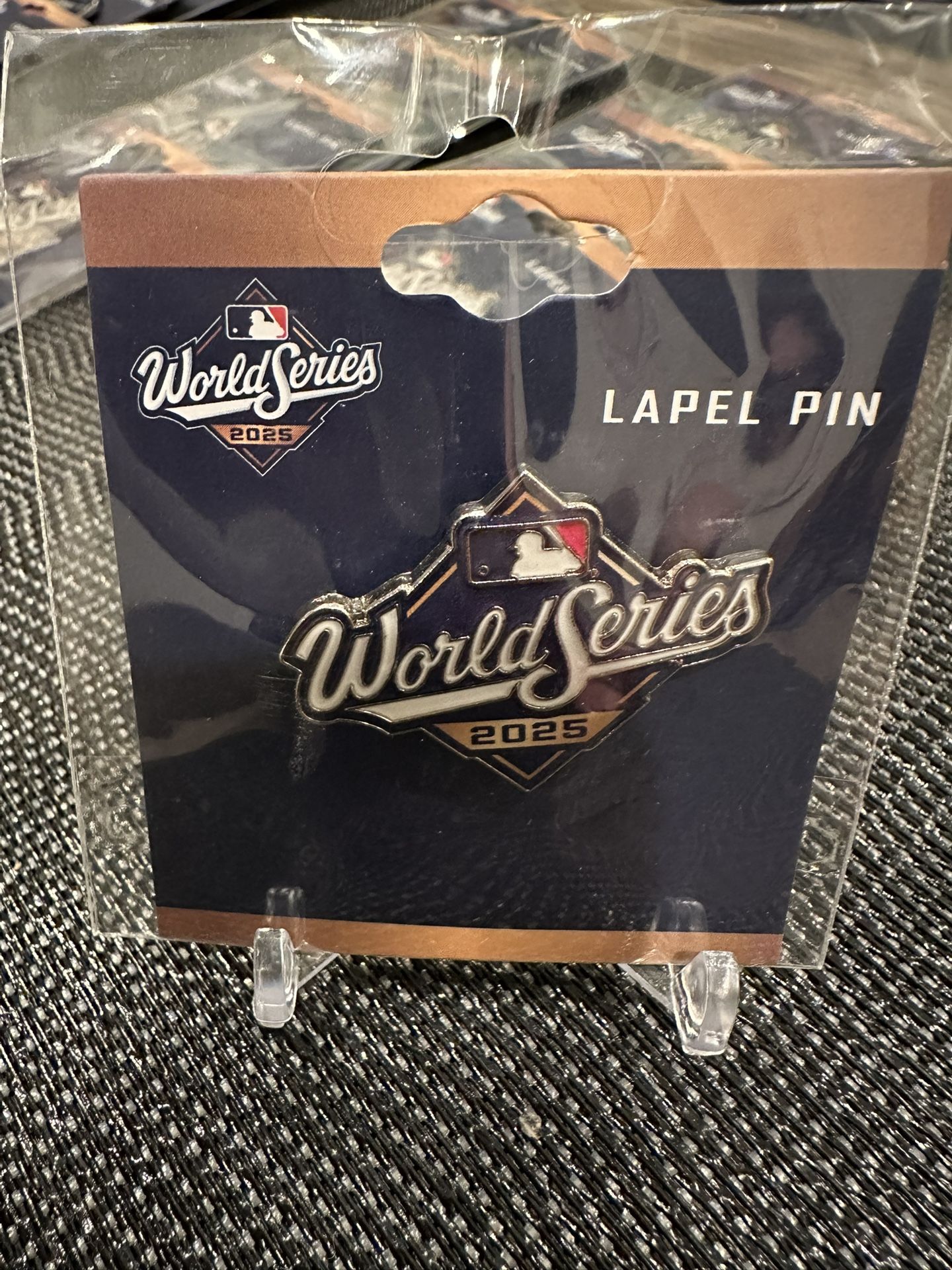 2025 World Series Logo Pin Dodgers