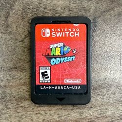 Nintendo Switch Super Mario Odyssey Video Game