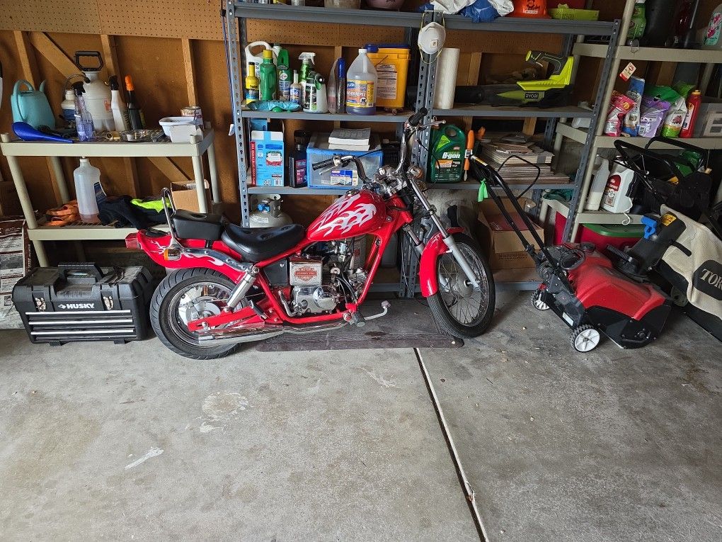 50cc Mini Harley 