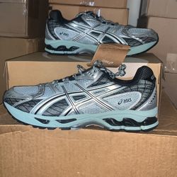 Brand New Men's Ascics Gel -nimbus 10.1 Ocean Haze Pure Silver Shoes Size 10.5